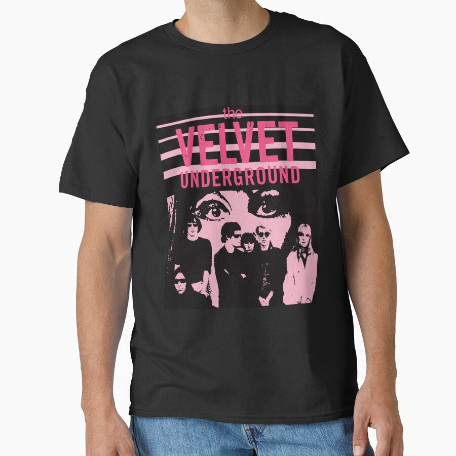 Velvet Underground 70s 1970s Retro Vintage Mask by NellasCotta89 T-Shirts, Hoodie, Sweatshirt | BlankRebels.com (Image 1)