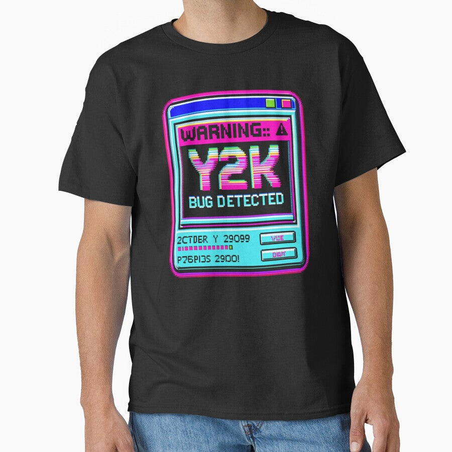 Warning Y2K Bug Detected by ShirtzTonight T-Shirts, Hoodie, Sweatshirt | BlankRebels.com (Image 1)
