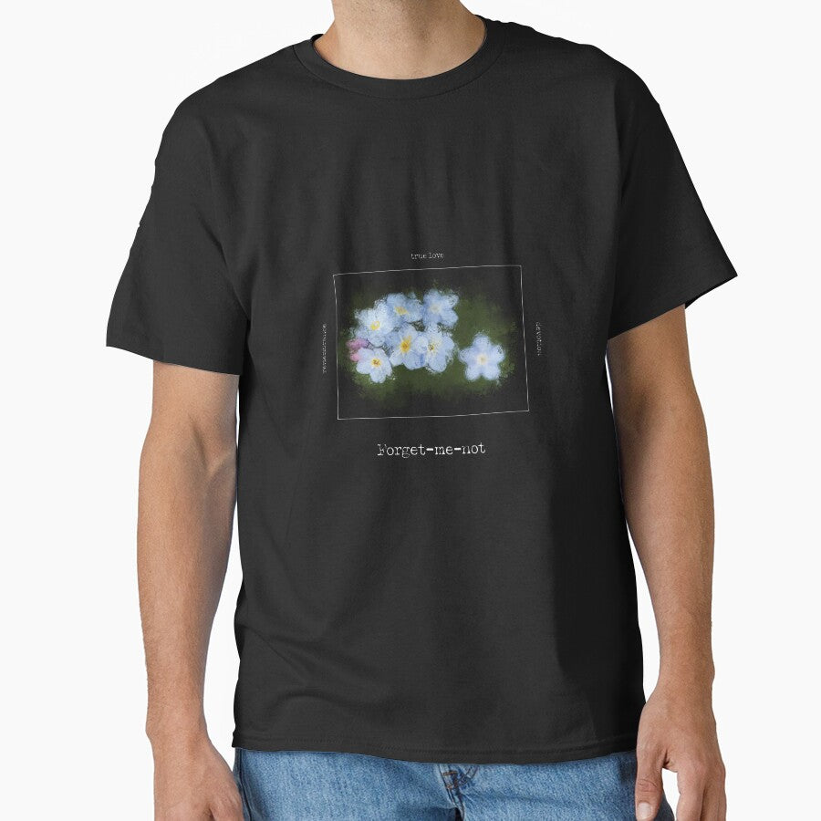 Forget me not meaning by FireflyStudi0s T-Shirts, Hoodie, Sweatshirt | BlankRebels.com (Image 1)