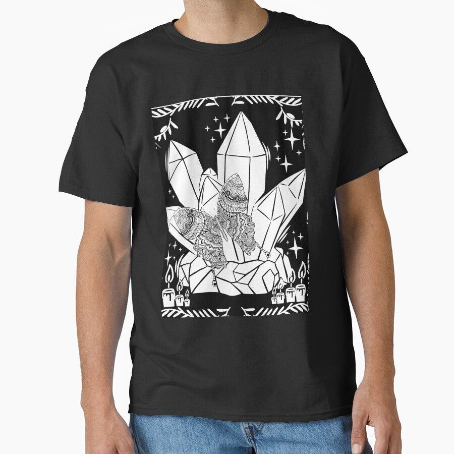 Crystal Magic Butterfly Spells by LadyZodiac T-Shirts, Hoodie, Sweatshirt | BlankRebels.com (Image 1)