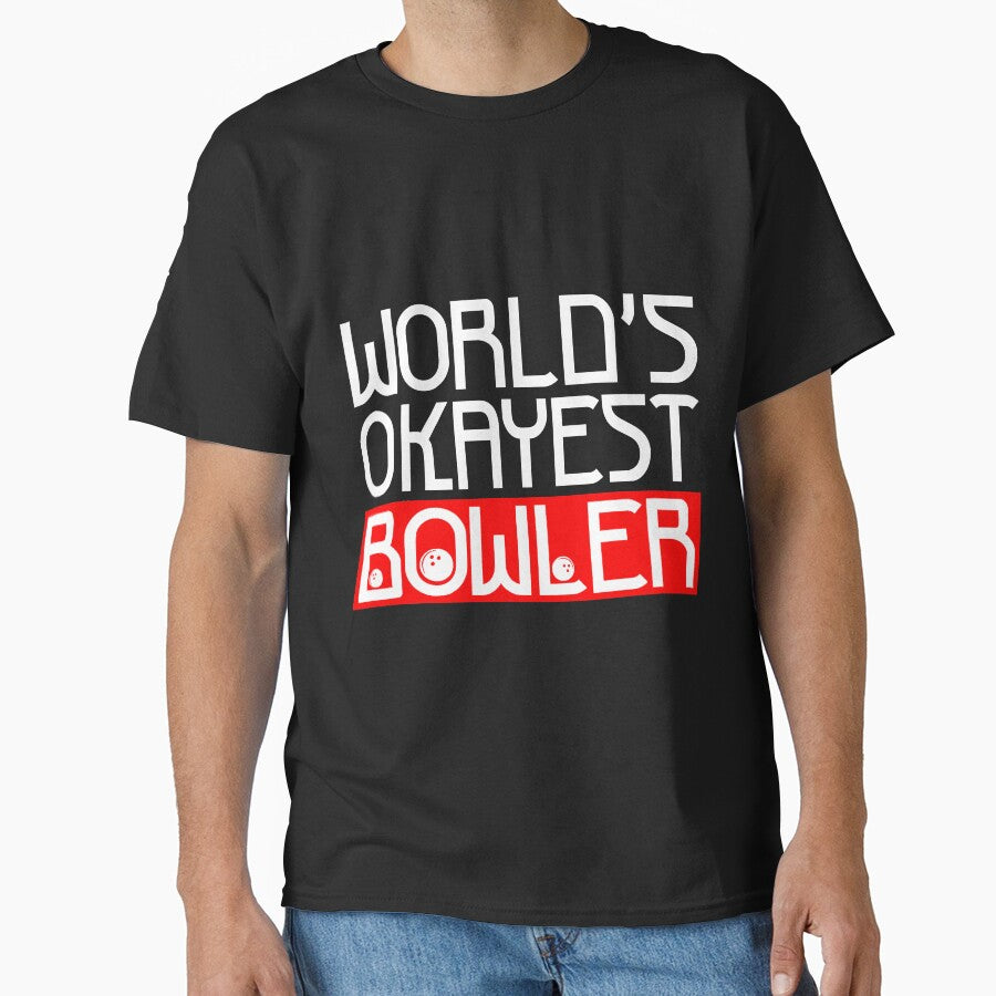 Worlds Okayest Bowler Funny Novelty by BundlerVq T-Shirts, Hoodie, Sweatshirt | BlankRebels.com (Image 1)