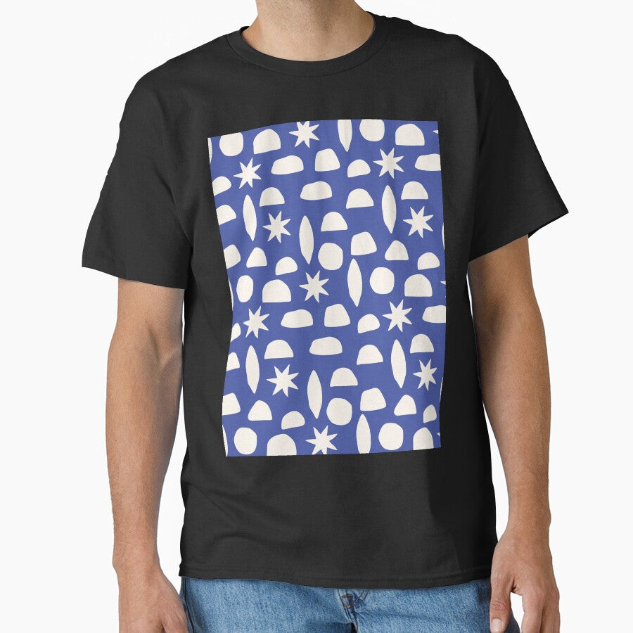 BOHO HENRI MATISSE CHARCOAL VINTAGE BLUE by blomastudios T-Shirts, Hoodie, Sweatshirt | BlankRebels.com (Image 1)