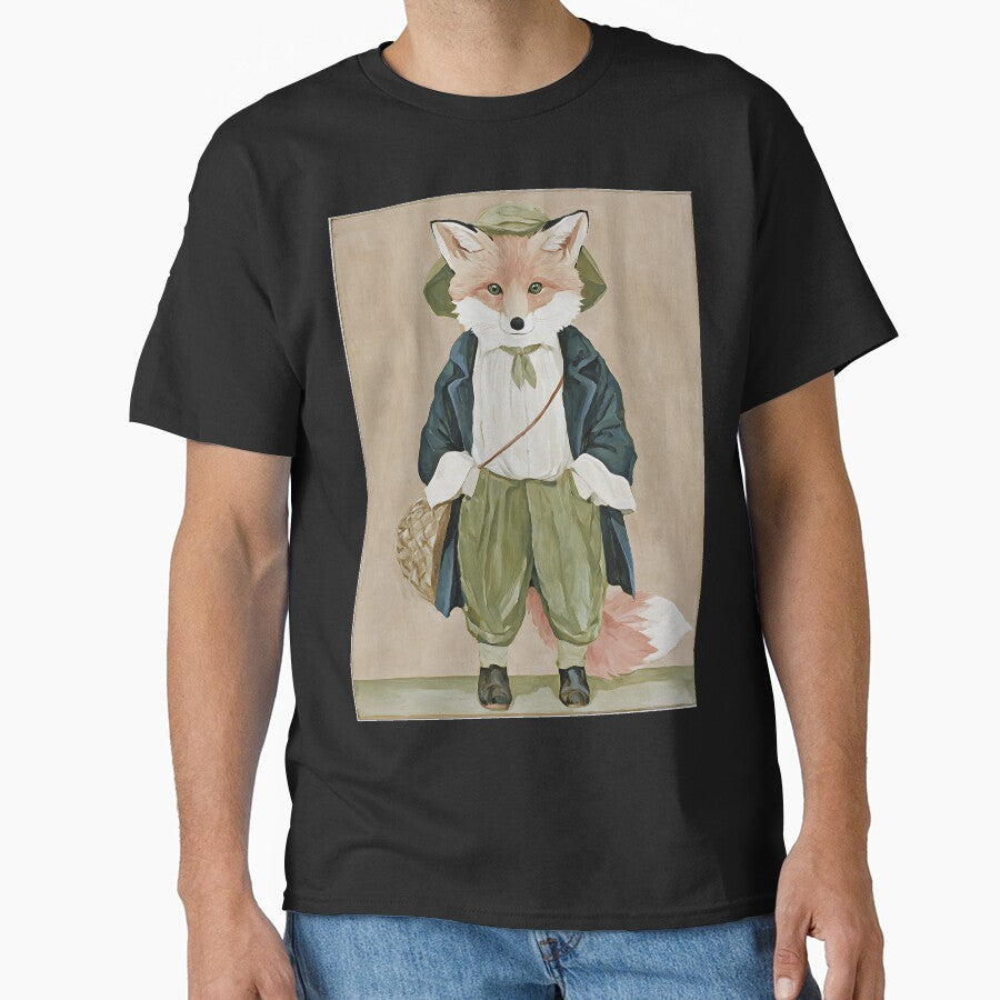 The Whimsical Cottagecore Fox by bapupa T-Shirts, Hoodie, Sweatshirt | BlankRebels.com (Image 1)