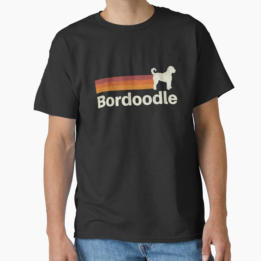 Bordoodle Dog Vintage Retro Pet Lover by rafaeltto