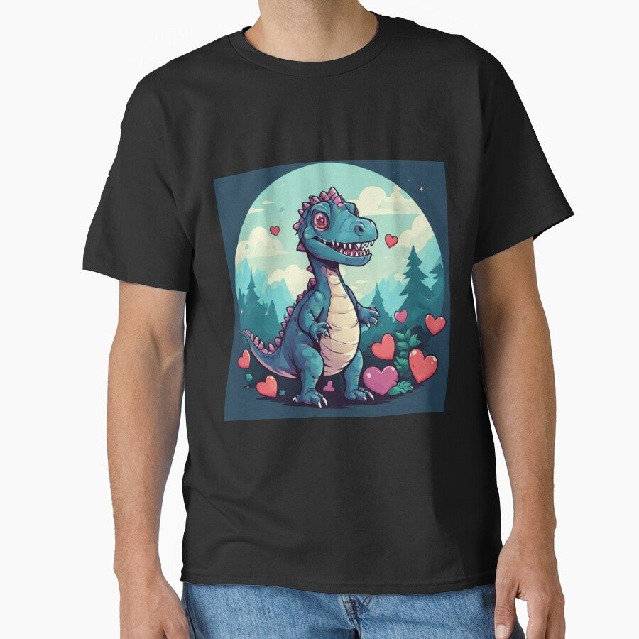 Cute Dinosaur Art by Planetporridge T-Shirts, Hoodie, Sweatshirt | BlankRebels.com (Image 1)