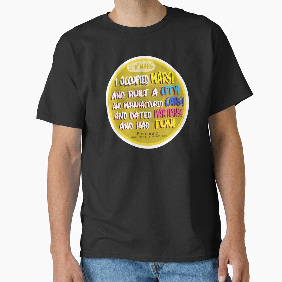 Occupy Mars, dream big. by Geomoon T-Shirts, Hoodie, Sweatshirt | BlankRebels.com (Image 1)