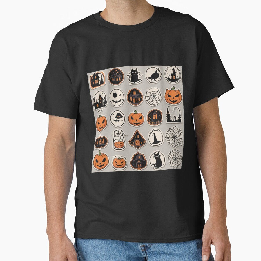 Halloween Pattern by Planetporridge T-Shirts, Hoodie, Sweatshirt | BlankRebels.com (Image 1)