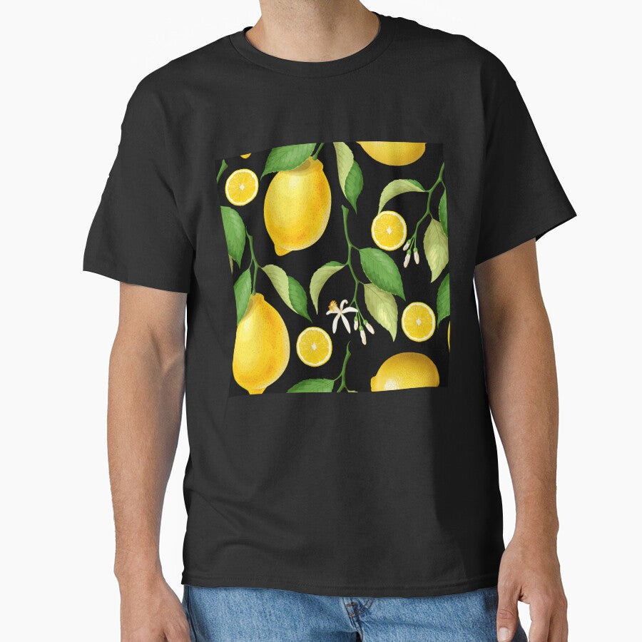 Lemon Pattern by virilamissa T-Shirts, Hoodie, Sweatshirt | BlankRebels.com (Image 1)
