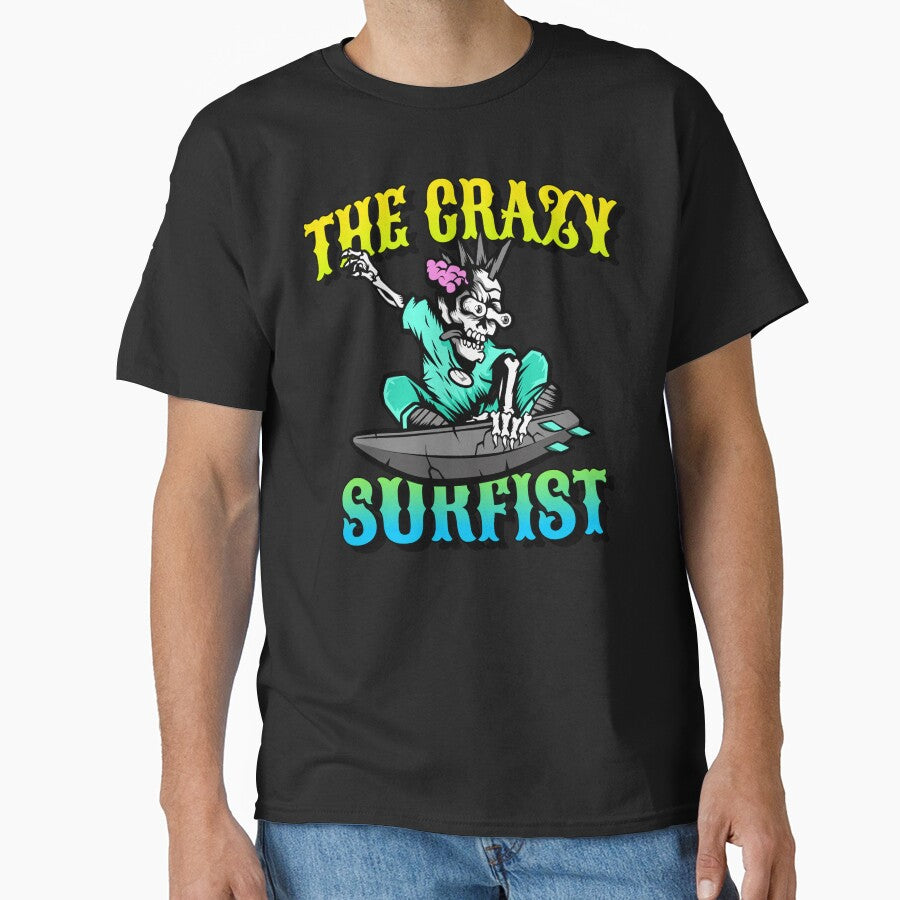 THE CRAZY SURFIST by MJ96-PRO T-Shirts, Hoodie, Sweatshirt | BlankRebels.com (Image 1)