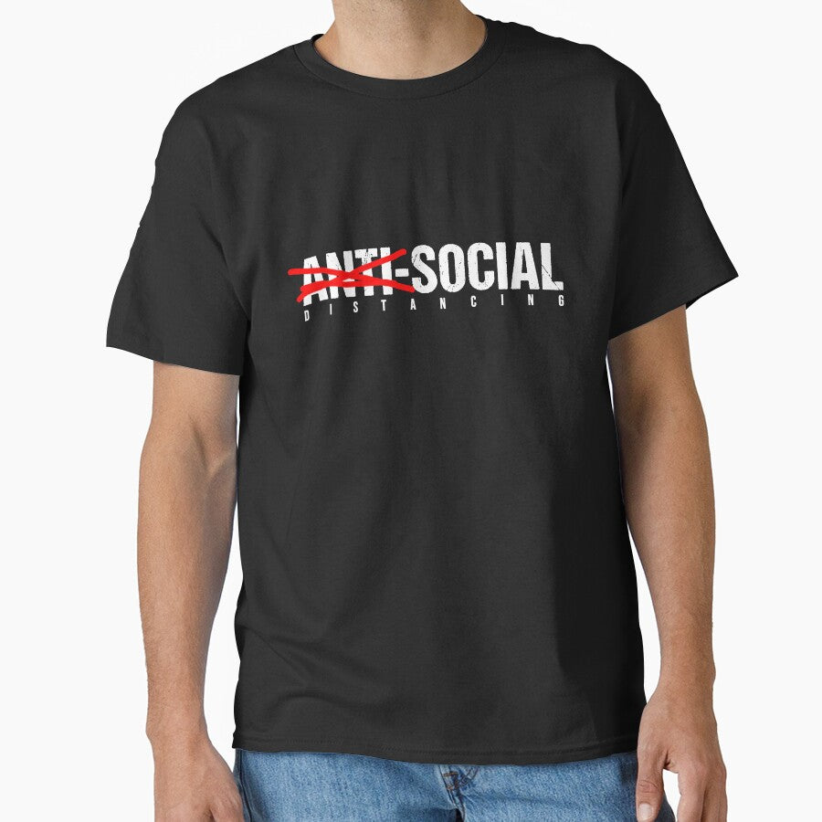 Anti-Social Distancing Quaratine Gift Ideas by AlphaDist2 T-Shirts, Hoodie, Sweatshirt | BlankRebels.com (Image 1)