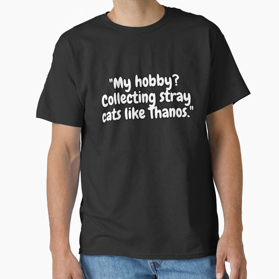 Collecting Stray Cats Like Thanos T-Shirts, Hoodie, Sweatshirt