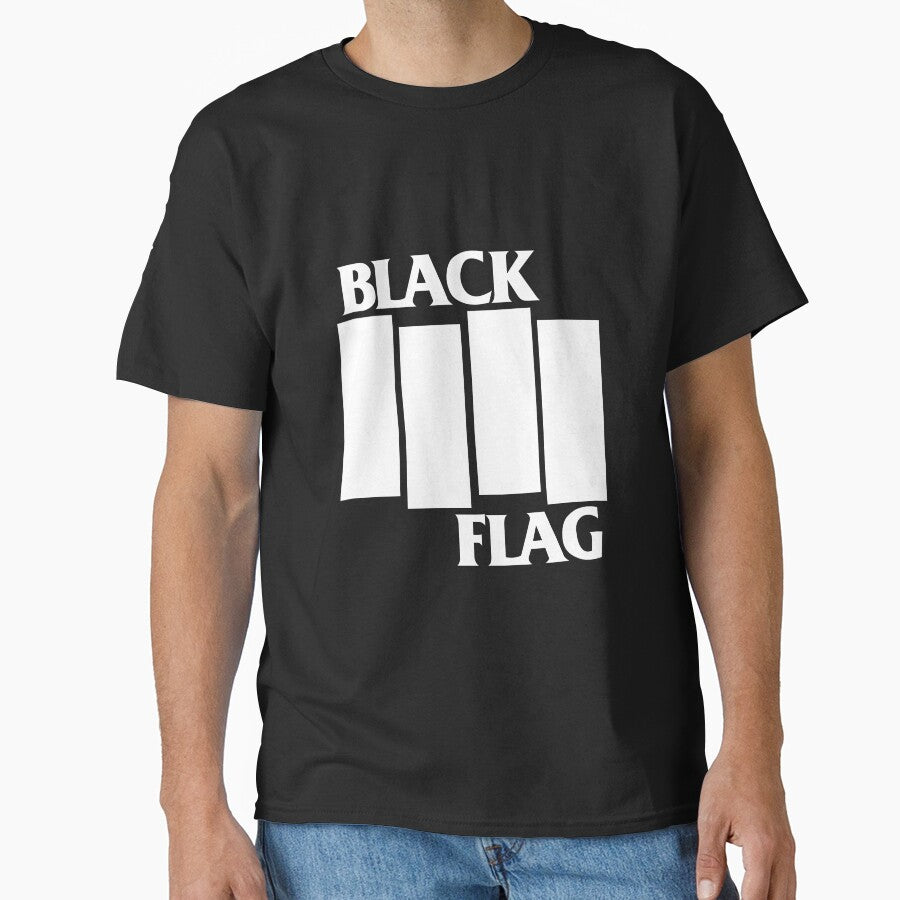 Black Flag (Band) HD Logo by KPopverse2 T-Shirts, Hoodie, Sweatshirt | BlankRebels.com (Image 1)