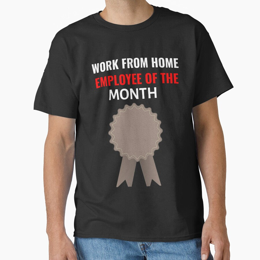 Work From Home Employee Of The Month by MucciStore T-Shirts, Hoodie, Sweatshirt | BlankRebels.com (Image 1)