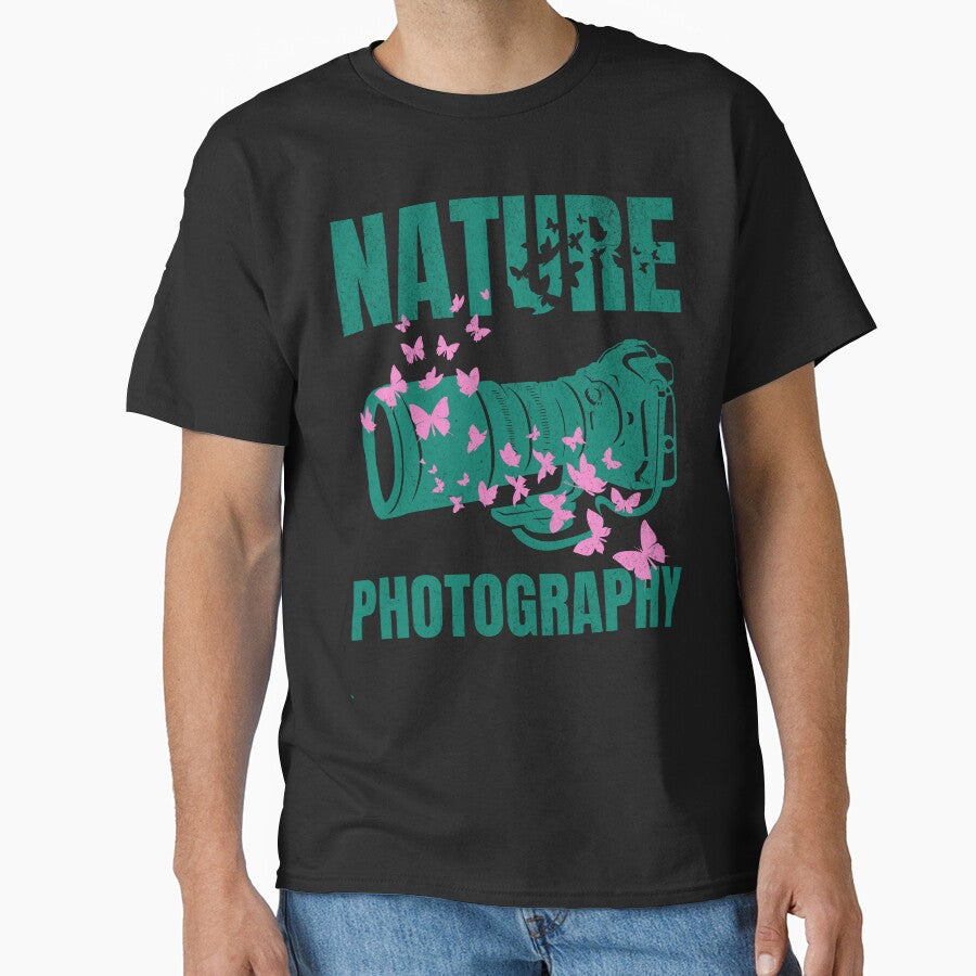 Nature Photography / Nature Photographer Print by Thehatinthecat T-Shirts, Hoodie, Sweatshirt | BlankRebels.com (Image 1)