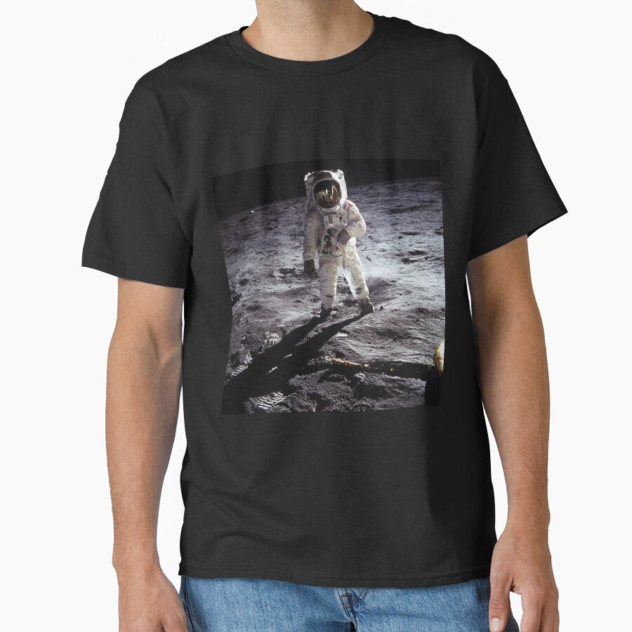 Astronaut Neil Armstrong Wall Art Stickers by tanabe T-Shirts, Hoodie, Sweatshirt | BlankRebels.com (Image 1)