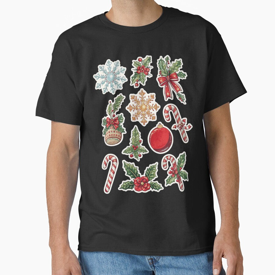 Christmas decorations, stickers, T-shirts by echotek Hoodie, Sweatshirt | BlankRebels.com (Image 1)