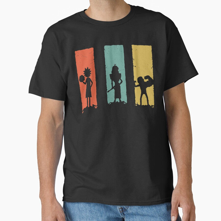 Vintage Rickmancing Trio by cartoonice