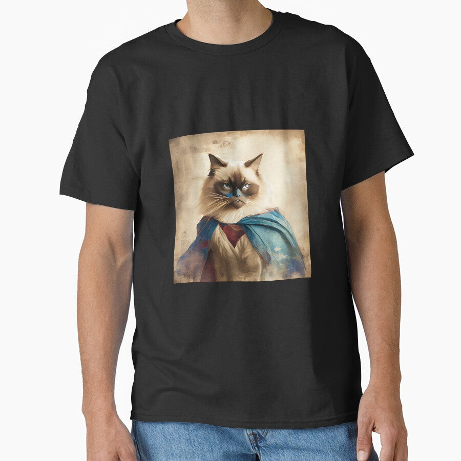 Birman Cat Superhero 2 by EmilyDayDreams
