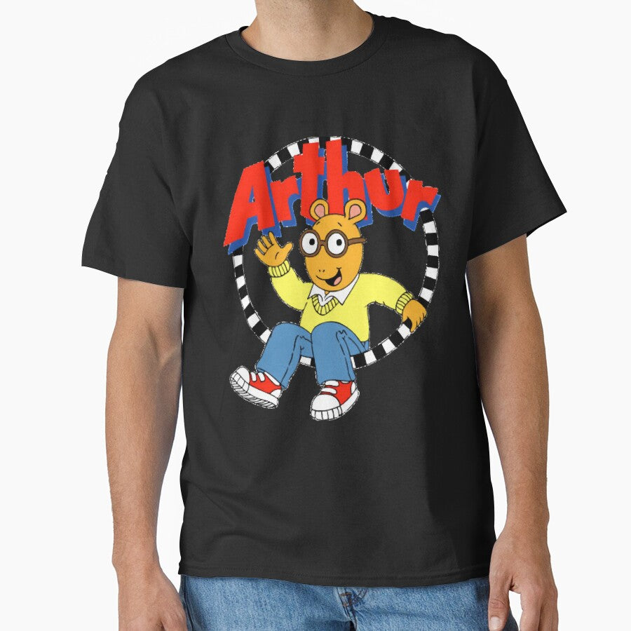 Arthur logo classic t shirt by nacolehue6562