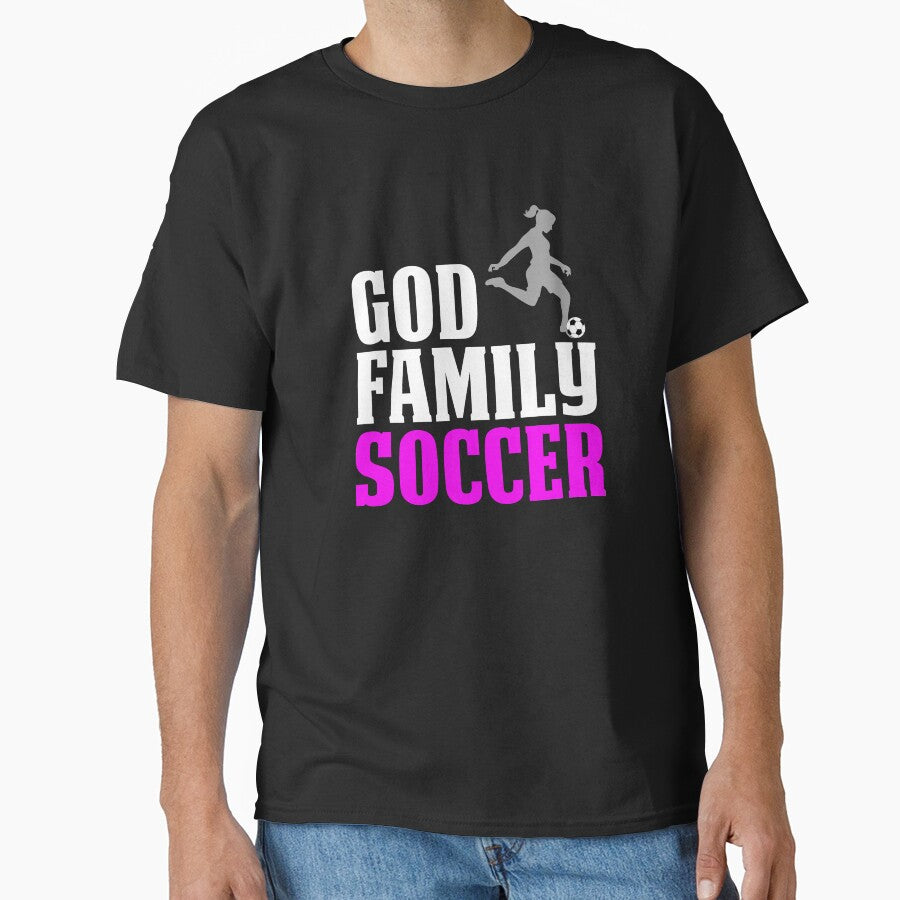 Funny Soccer Mom Design For Girls God Family Soccer by drwigglebutts T-Shirts, Hoodie, Sweatshirt | BlankRebels.com (Image 1)