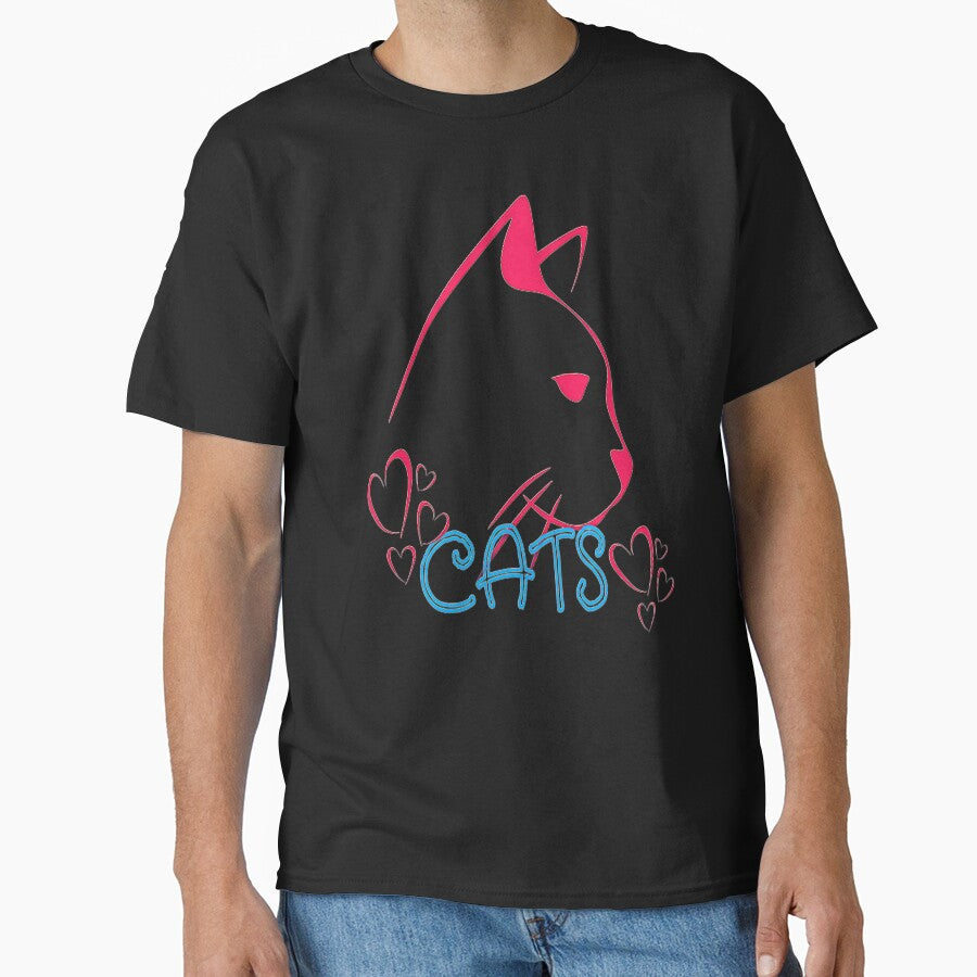 Aesthetic  Lovable  Cat Design for the Cat Lover,nr 2,  Fulltime Cat Mom. by Adri Barnard T-Shirts, Hoodie,... (Image 1)