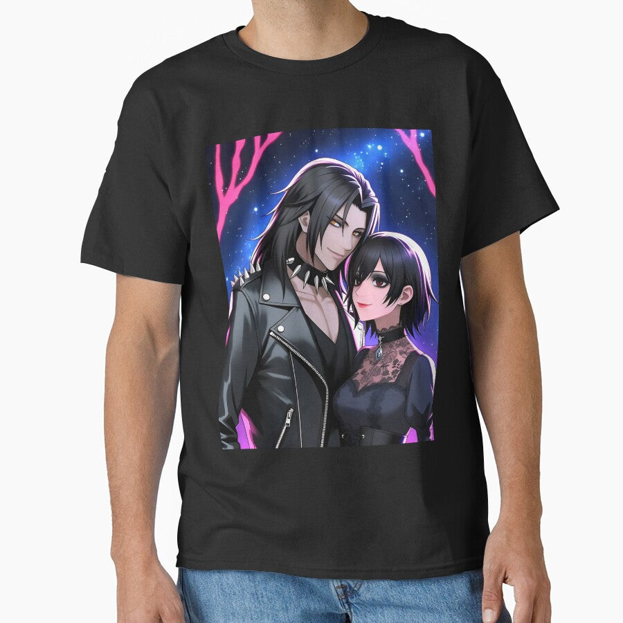 Happy Valentine's Day, Aesthetic Goth Couple! by petricorstudios T-Shirts, Hoodie, Sweatshirt | BlankRebels.com (Image 1)