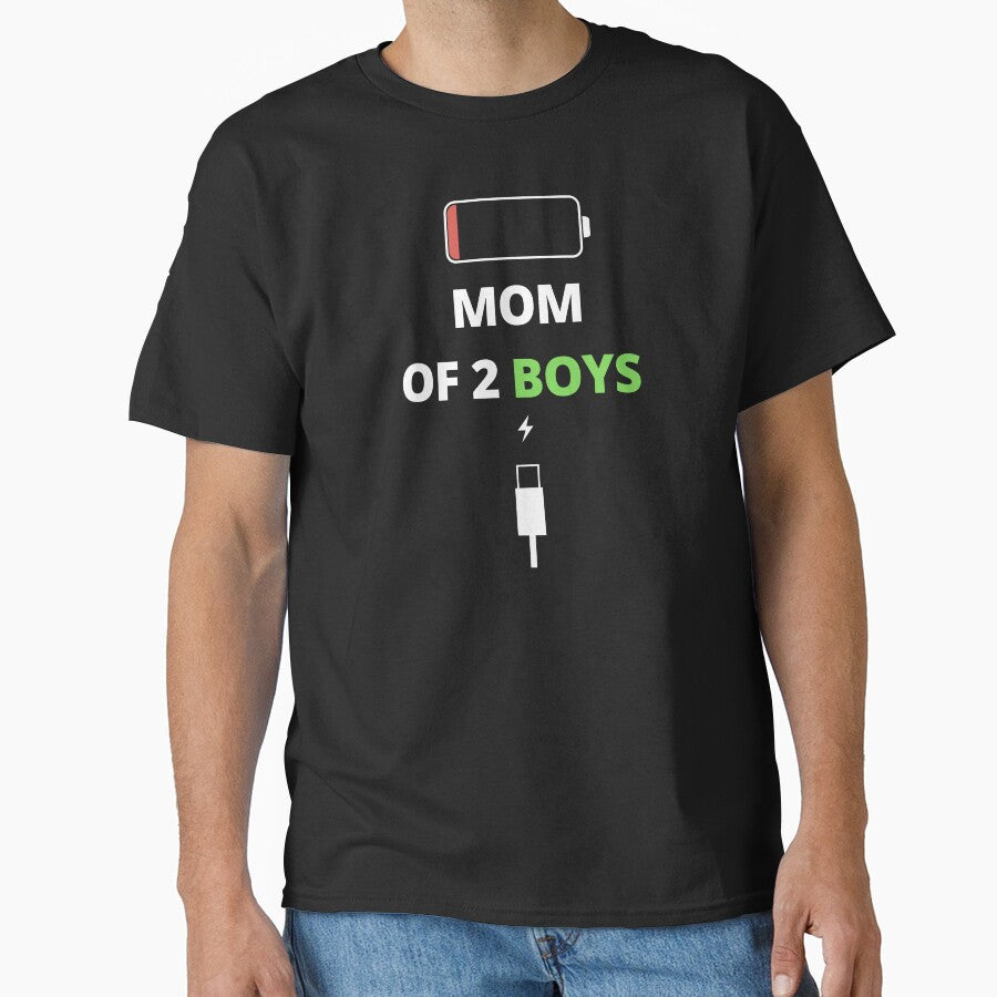 Motherhood Journey Mom of 2 Sons by Pixie-agenca T-Shirts, Hoodie, Sweatshirt | BlankRebels.com (Image 1)