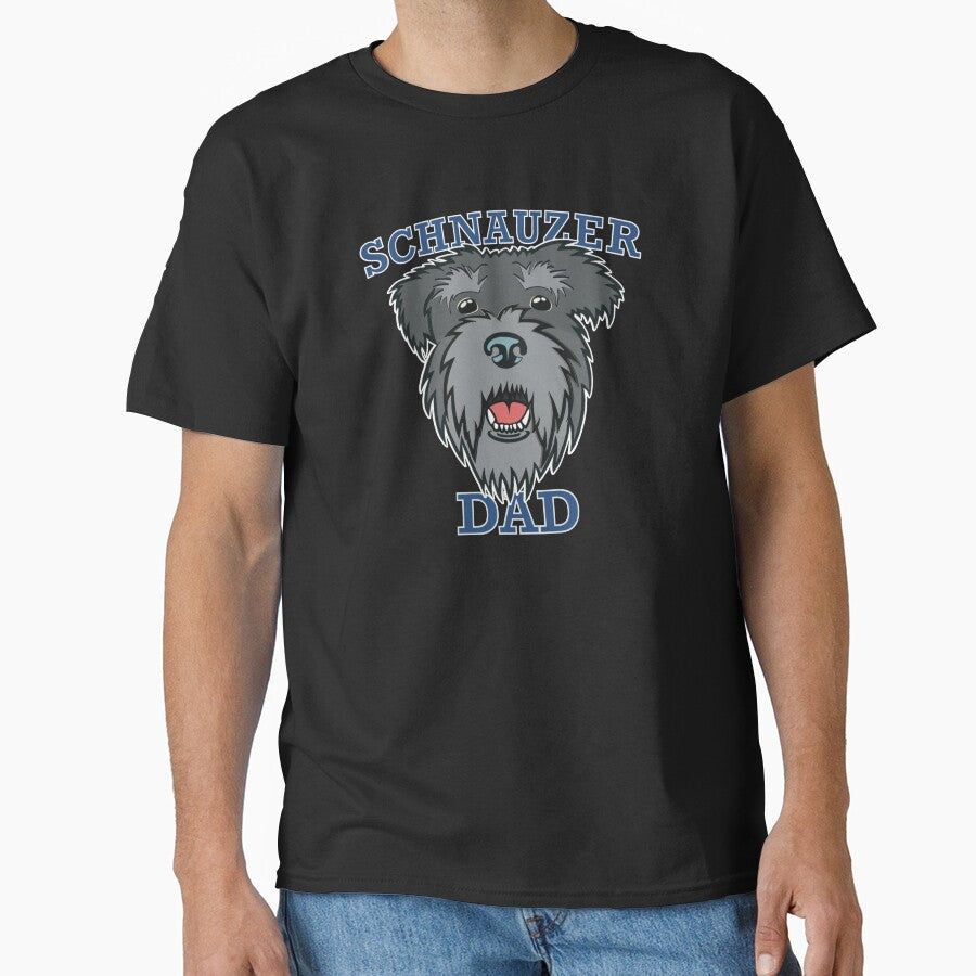 Schnauzer Dad by JDHardie T-Shirts, Hoodie, Sweatshirt | BlankRebels.com (Image 1)