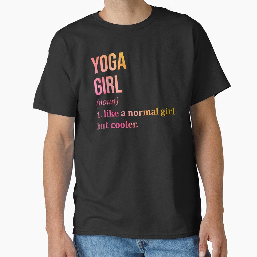 Yoga Girl Definition in Watercolor by XCIV T-Shirts, Hoodie, Sweatshirt | BlankRebels.com (Image 1)
