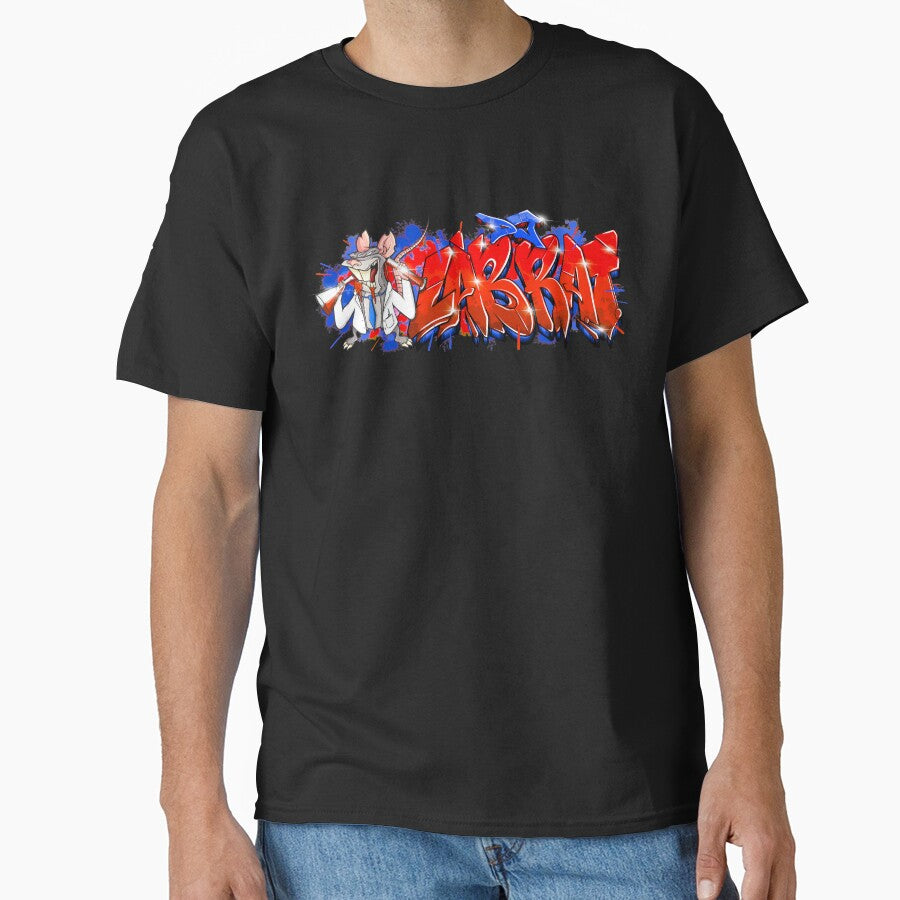 DJ Labrat (Graffiti Blue/Red) by DJLabRat T-Shirts, Hoodie, Sweatshirt | BlankRebels.com (Image 1)