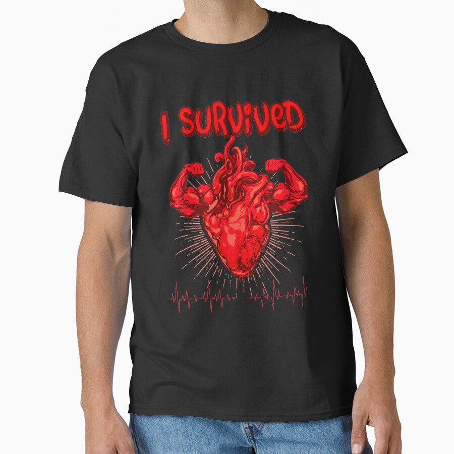 Heart Attack Shirt Funny Heart Attack Survivor Novelty Gift by simplytldr