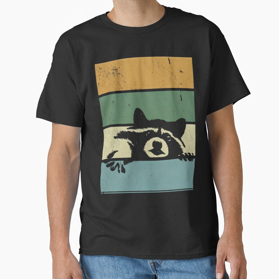 Raccoon Gifts, Vintage Raccoon, Trash Panda by DesignDenDo ⭐⭐⭐⭐⭐ T-Shirts, Hoodie, Sweatshirt | BlankRebels.com (Image 1)