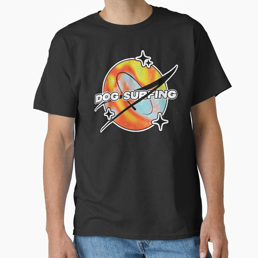 Dog Surfing Melty Space T-Shirts, Hoodie, Sweatshirt