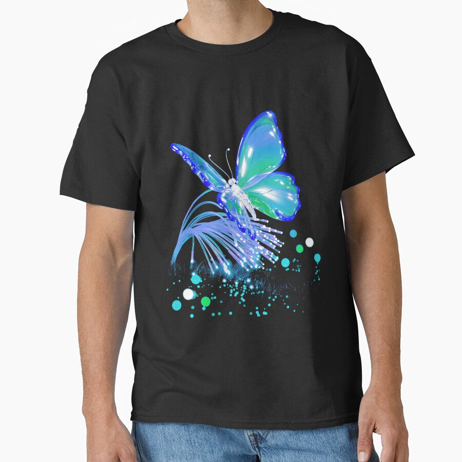 Digital Glass Butterfly Tech by SignumShop T-Shirts, Hoodie, Sweatshirt | BlankRebels.com (Image 1)