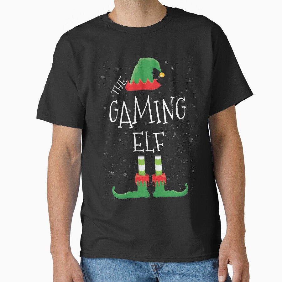 Gaming Elf Family Matching Christmas Group Funny Gift by DavisHasari T-Shirts, Hoodie, Sweatshirt | BlankRebels.com (Image 1)