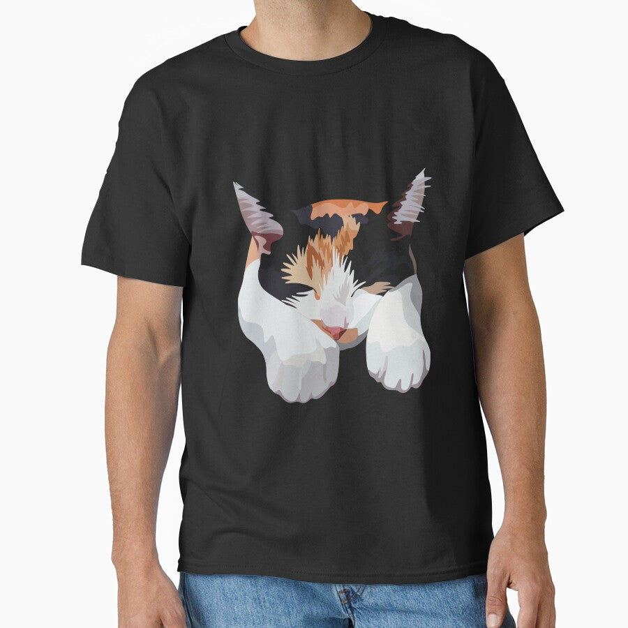 Calico Cat - Digital art by TLGdrawings