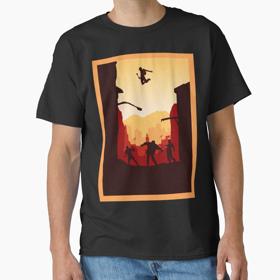 Dying Light - Minimalist Travel Style - Video Game Art by PopCultArcade T-Shirts, Hoodie, Sweatshirt (Image 1)