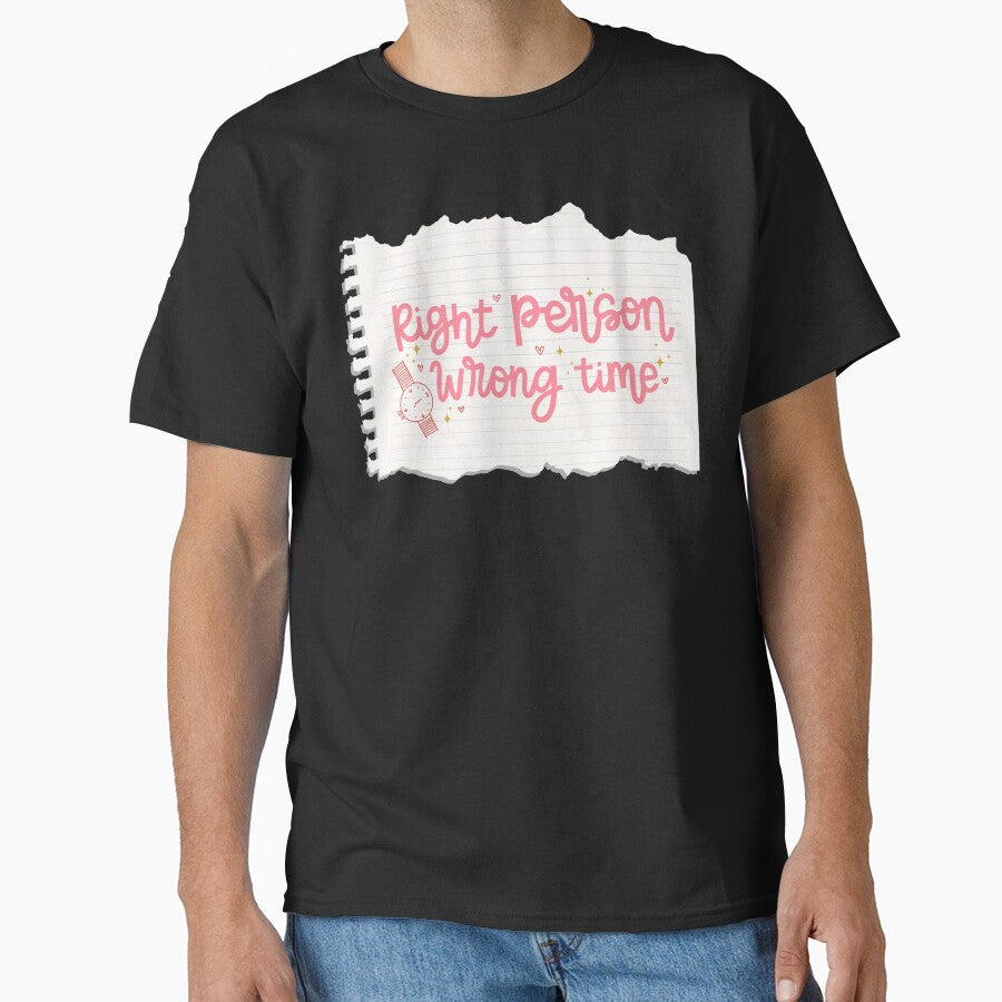 Right Person Wrong Time Romance Trope by CaitlinCherise T-Shirts, Hoodie, Sweatshirt | BlankRebels.com (Image 1)