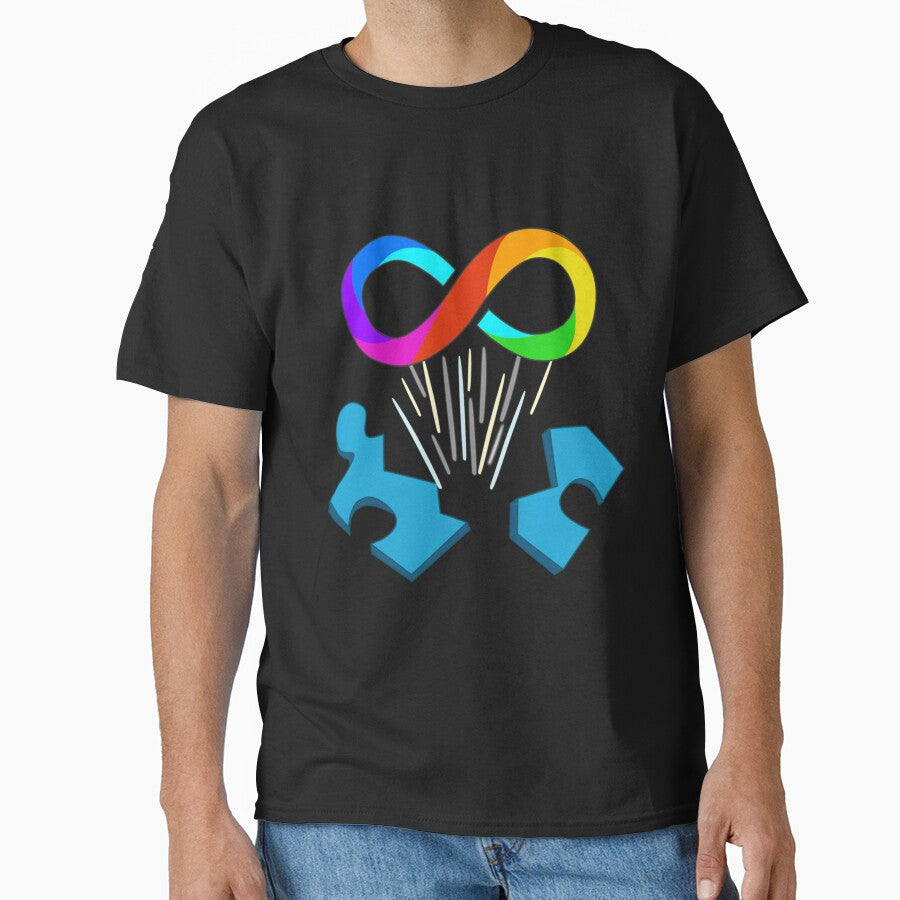 Autism Acceptance - Infinity sign by hoiurara T-Shirts, Hoodie, Sweatshirt | BlankRebels.com (Image 1)