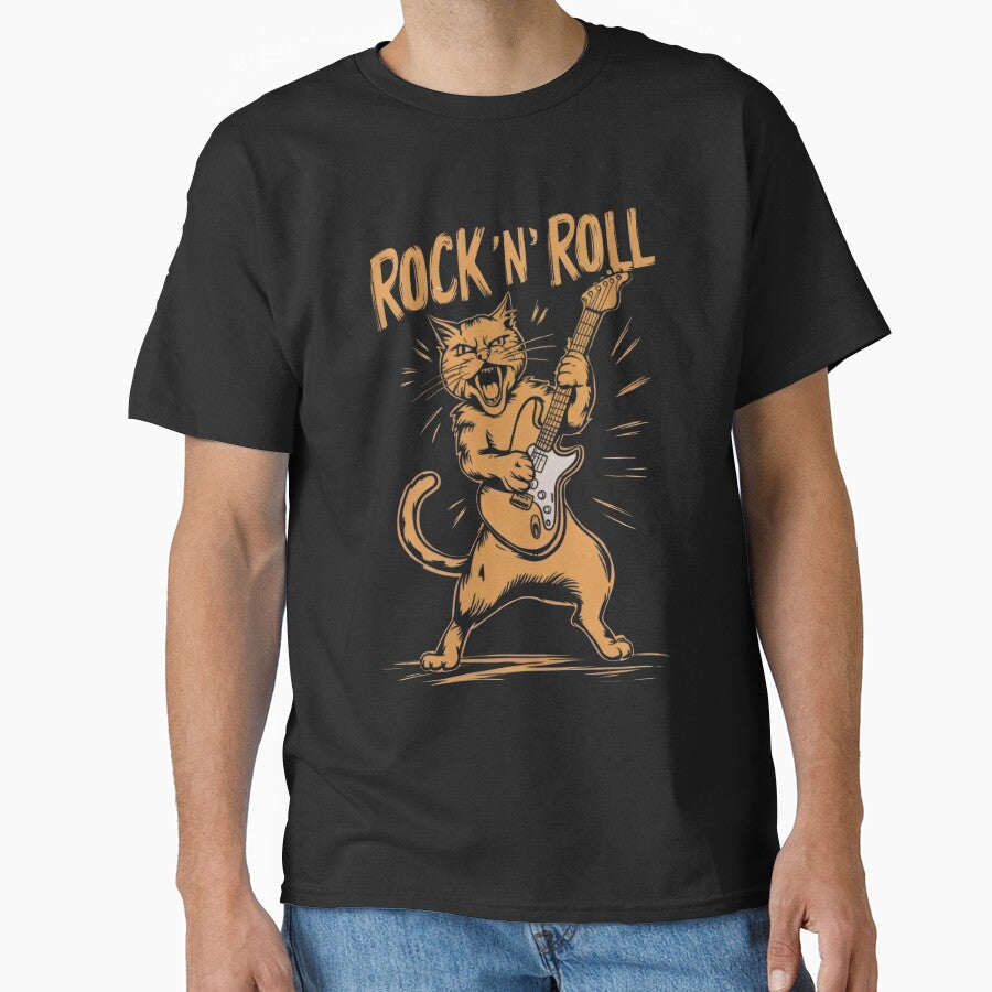 Rock 'n' Roll Cat by BugiDesignArt