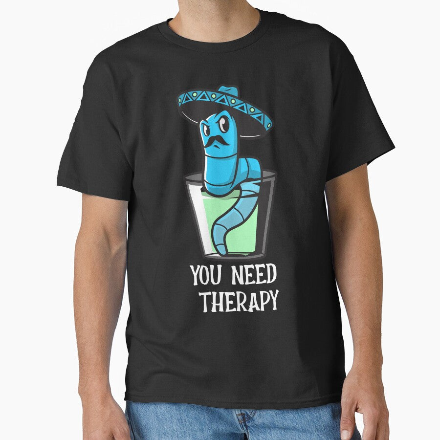 You Need Therapy! T Shirt by WhiteAbaco Hoodie, Sweatshirt | BlankRebels.com (Image 1)