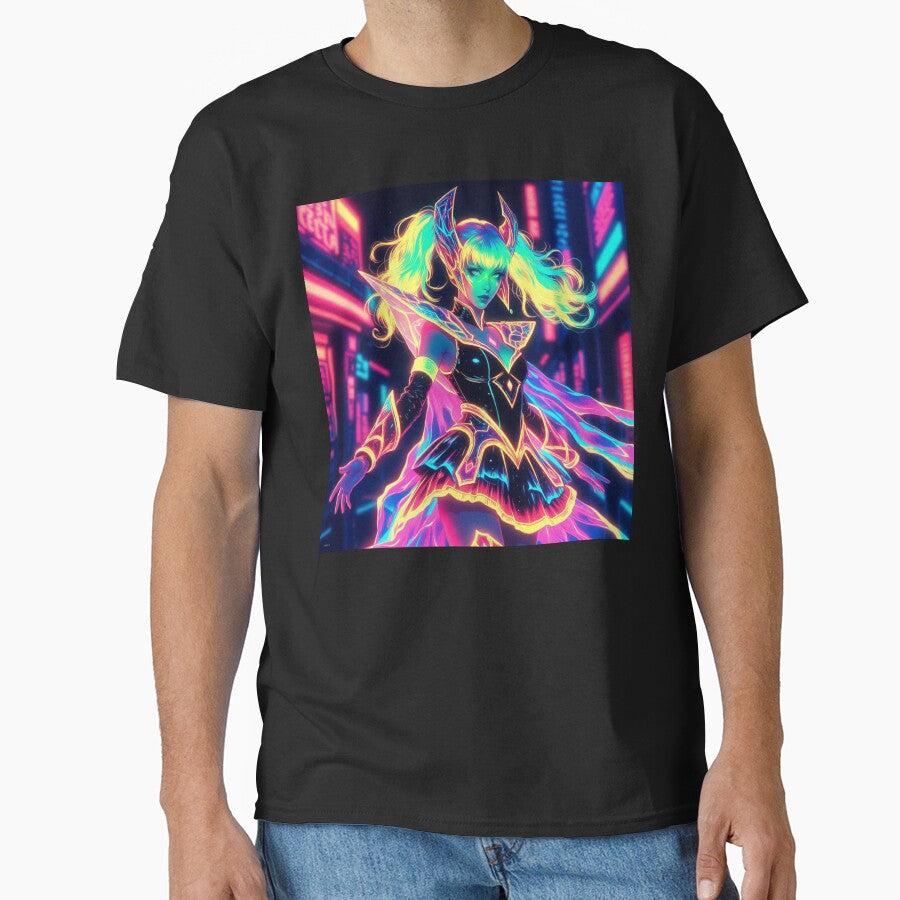 Cyber Neon Fusion: Toxic Glitch T-Shirts, Hoodie, Sweatshirt