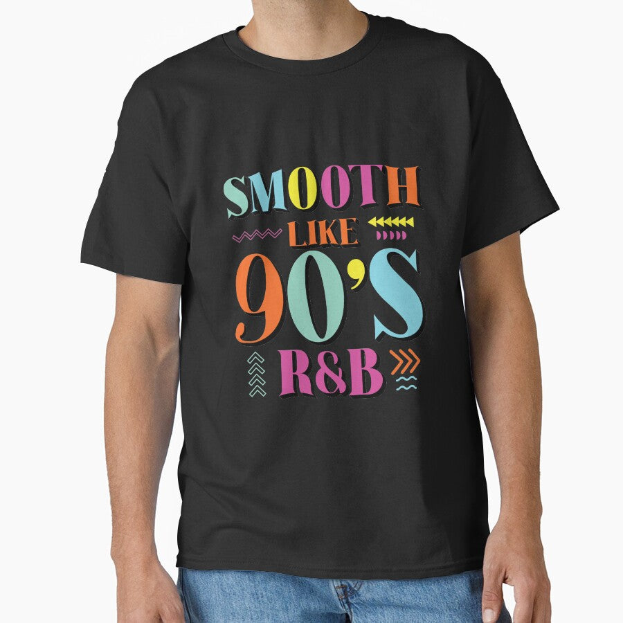 Colorful Retro Old Vintage Design Smooth Like 90's RGB by avinigav T-Shirts, Hoodie, Sweatshirt | BlankRebels.com (Image 1)