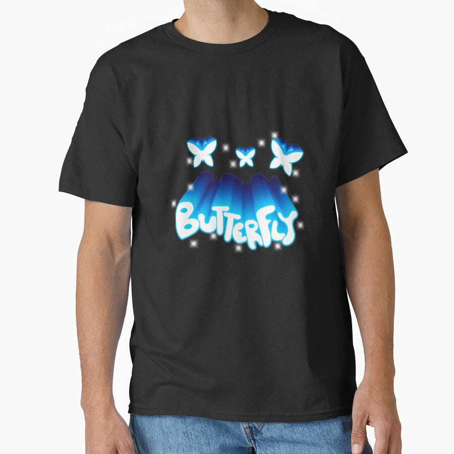 Butterfly - Cool Text by DWZ Design T-Shirts, Hoodie, Sweatshirt | BlankRebels.com (Image 1)