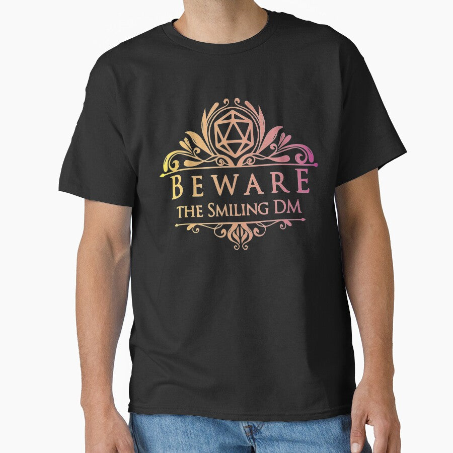 Beware the Smiling DM - Master the Dungeons & RPG Dragons by PhuongTran909 T-Shirts, Hoodie, Sweatshirt (Image 1)