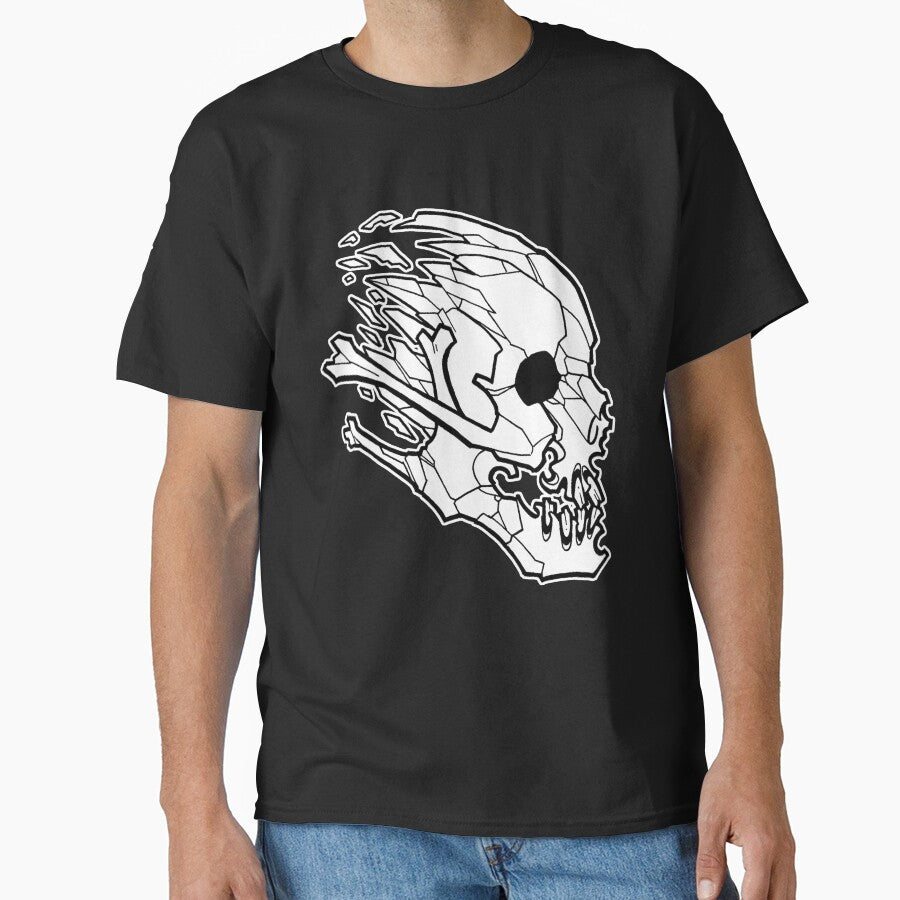 Tattoo Style Shattered Skull by Greg Donchatz T-Shirts, Hoodie, Sweatshirt | BlankRebels.com (Image 1)