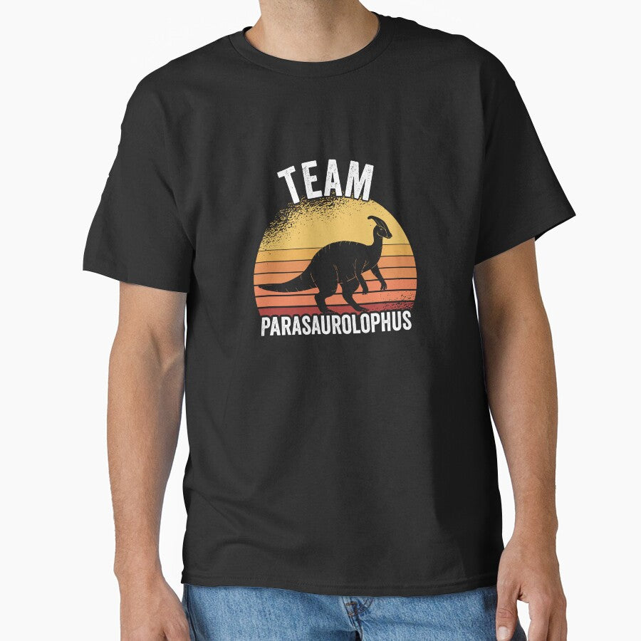 Team Parasaurolophus Birthday Kids Art by ZzCorezZ T-Shirts, Hoodie, Sweatshirt | BlankRebels.com (Image 1)