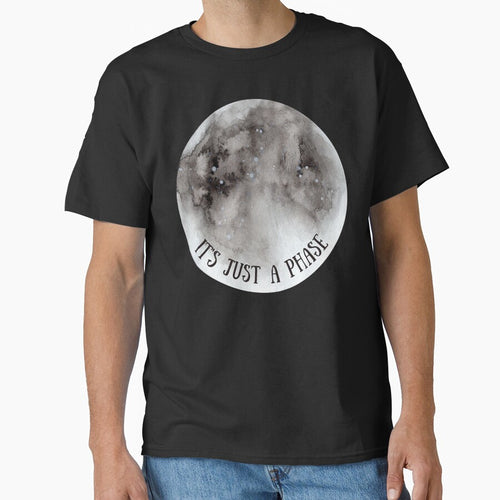 It's Just A Phase; Full Moon by SSustainable T-Shirts, Hoodie, Sweatshirt | BlankRebels.com (Image 1)