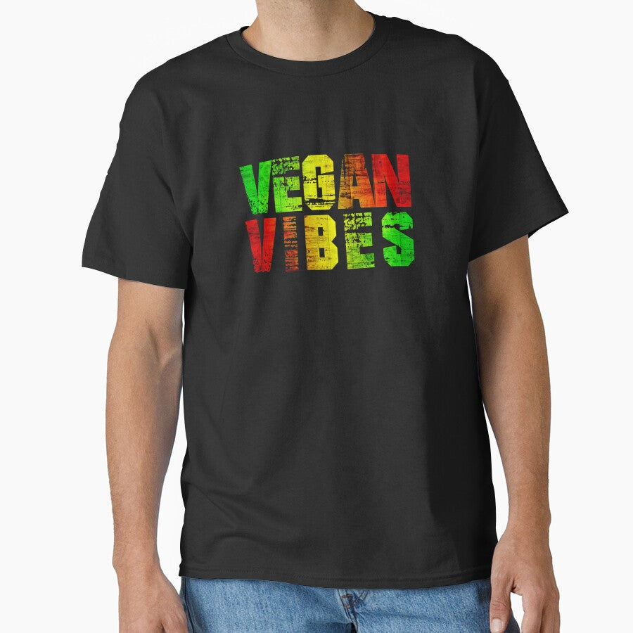 Rasta Vegan Vibes by AllFourUs T-Shirts, Hoodie, Sweatshirt | BlankRebels.com (Image 1)