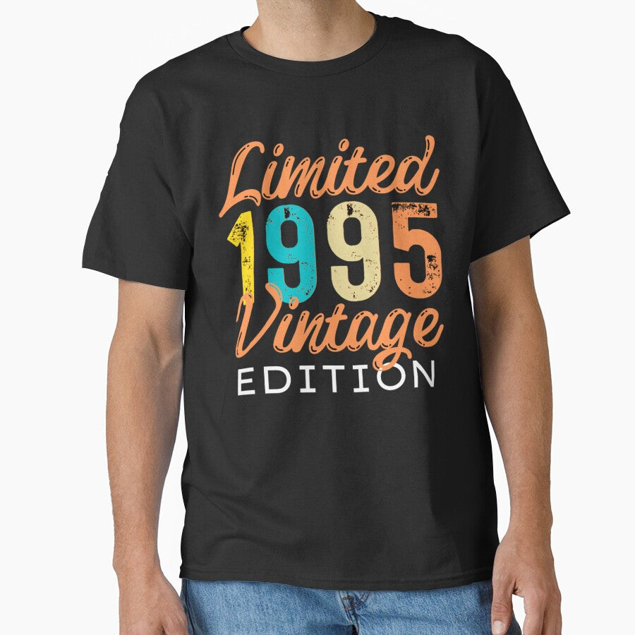 Limited 1995 Vintage August Edition | August Birthday Quotes by chetan786 T-Shirts, Hoodie, Sweatshirt (Image 1)
